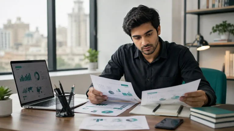 Learner comparing digital marketing course options in Karachi