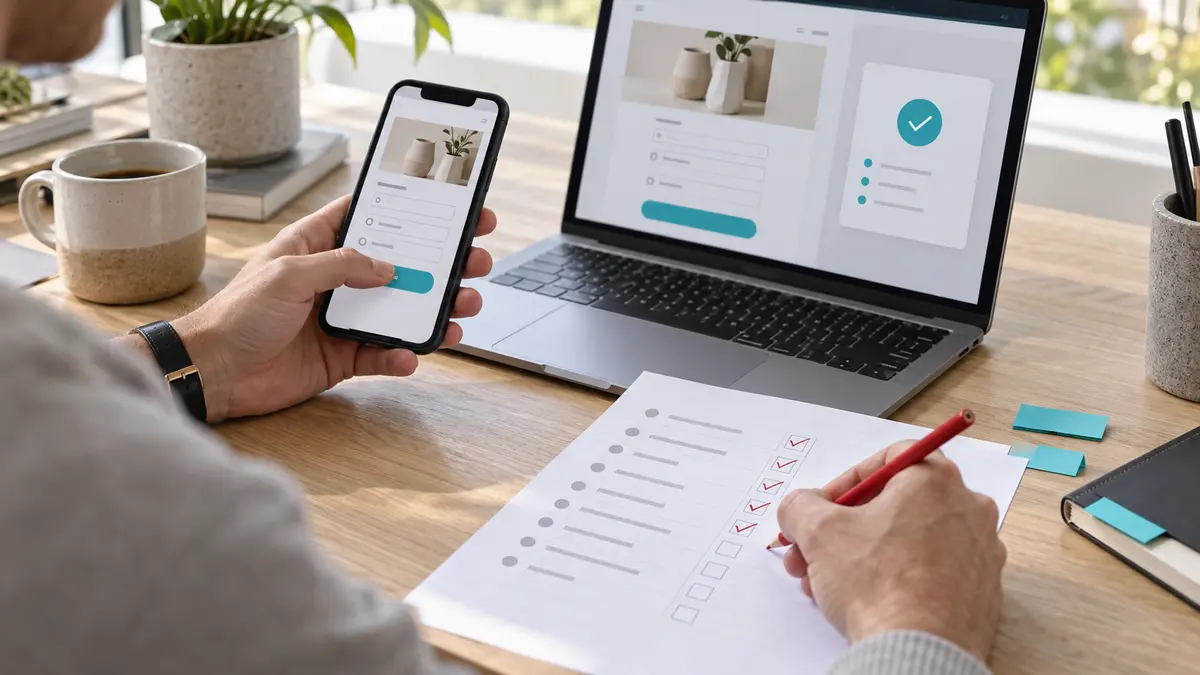 Analyst testing website events and checking that analytics data is recorded correctly