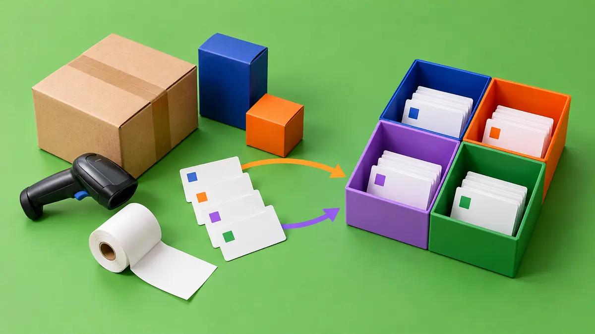 Backup drive connected to an organized archive before WordPress database cleanup